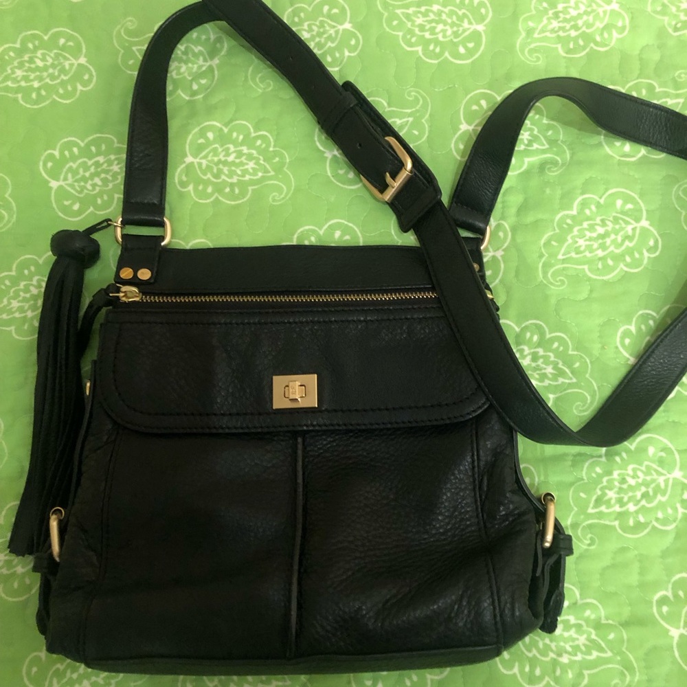 DVF “Elaine Festival” leather crossbody bag